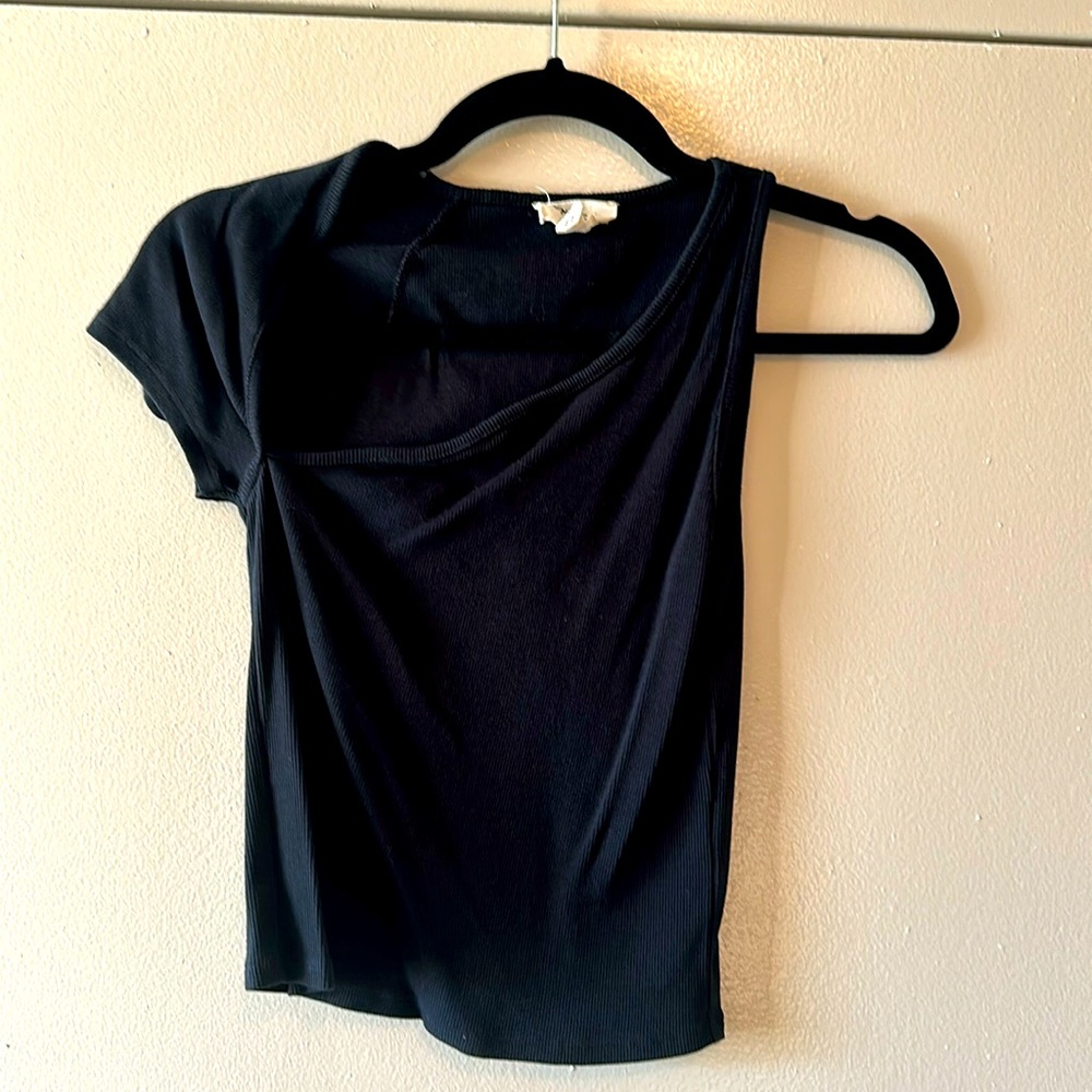 Open Edit Asymmetrical Tshirt